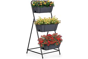 Vertical Garden Planter 3 Tier Raised Garden Bed for Apartment Patio