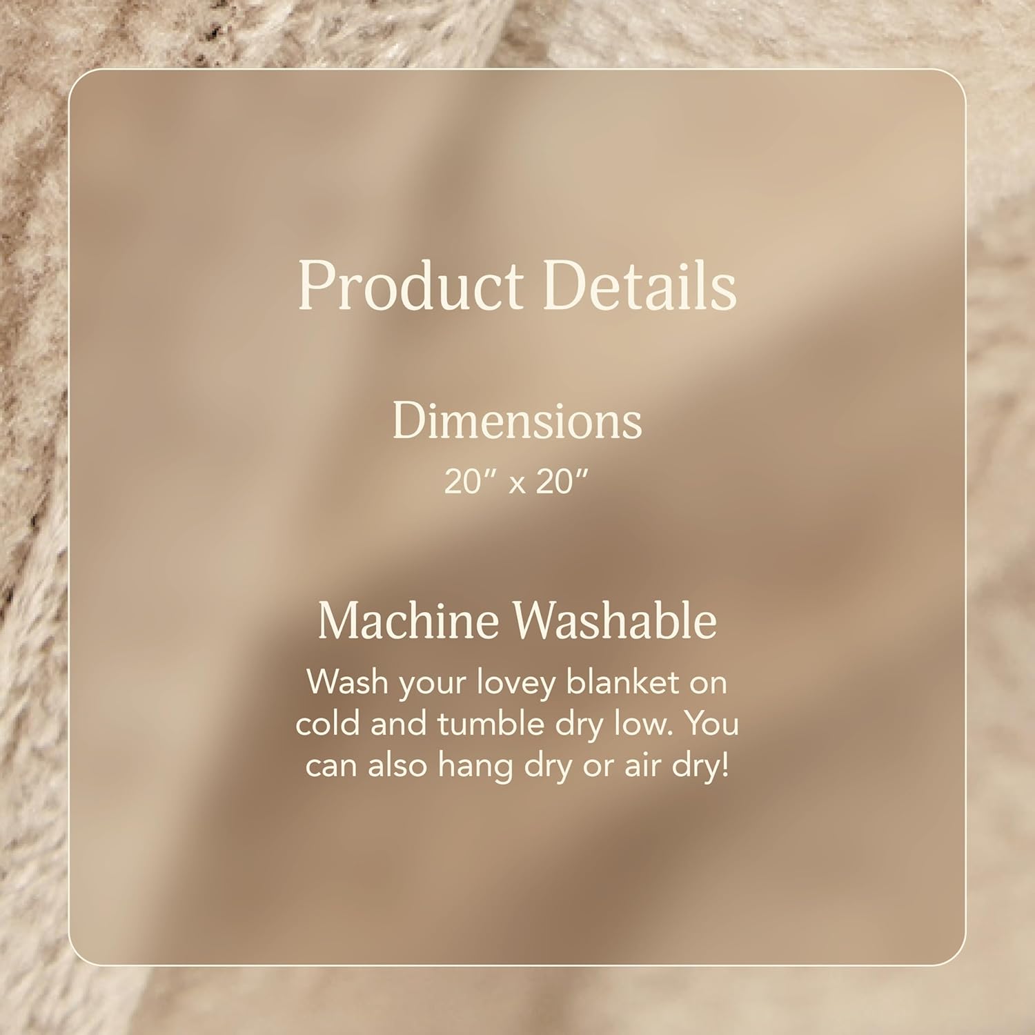 UnHide Lil' Marsh Lovey - Super Soft Baby Blanket with Stuffed Animal - Perfect for Home, Travel and On The Go - 20' x 20', Bear - Image 5