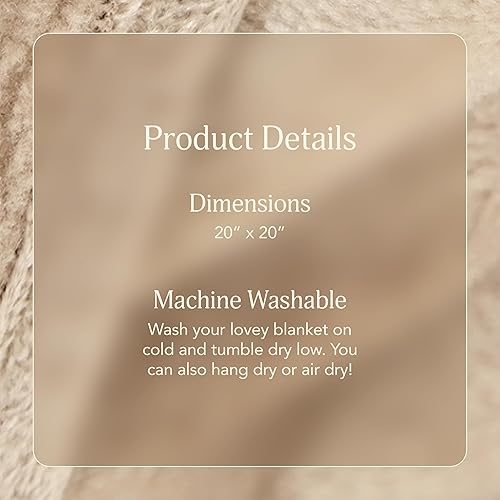 Miniatura 5 de UnHide Lil' Marsh Lovey Blanket - Manta de bebé súper suave con animal de peluche - Perfecta para el hogar, viajes y sobre la marcha - Manta de bebé