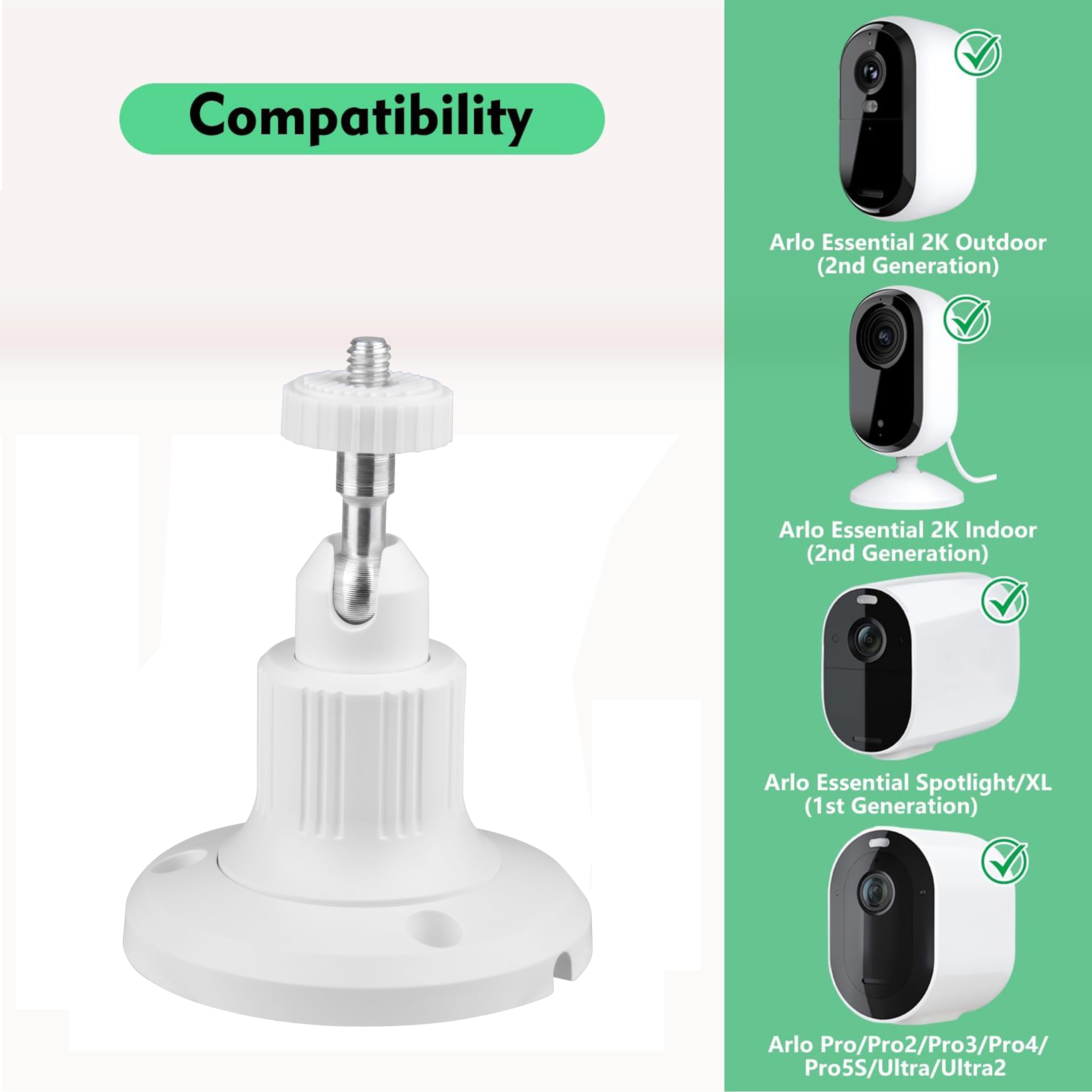 Arlo 純正品Arlo用 マウントキット ネジタイプ Arlo 純正品Arlo用 マウントキット ネジタイプ Amazon | 【Arlo