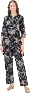 AV2 Women Cotton Printed Tunic & Bottom Coord Set 2445 Price In India