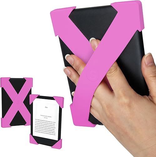 Miniatura 17 de Strapsicle Correa de mano de silicona – Paperwhite Gen 11 (17,2 cm) & Gen 12 (17,8 cm), Colorsoft – Grande – Pack de 2 – Negro – Cómoda alternativa