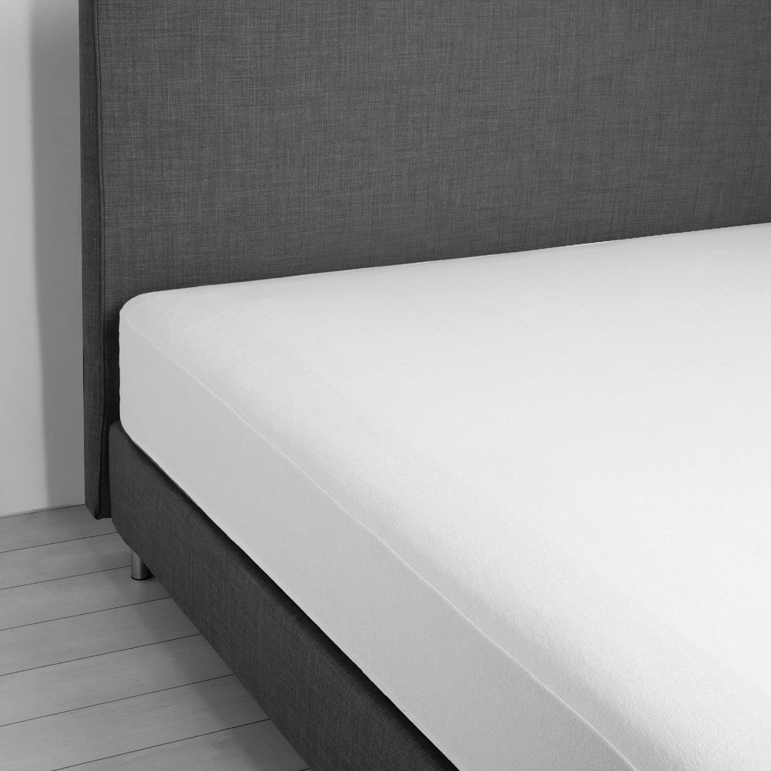 Housse de matelas 80x200 100x200 éponge Daunen Step élastique pour lit 1 place