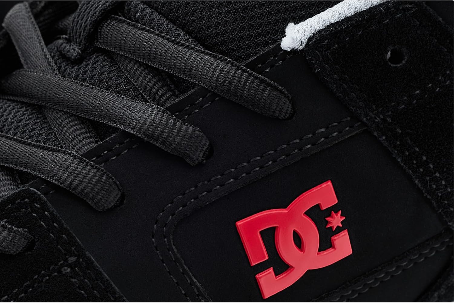 DC Shoes Men's Manteca 4 Skate Sneaker Black/Red