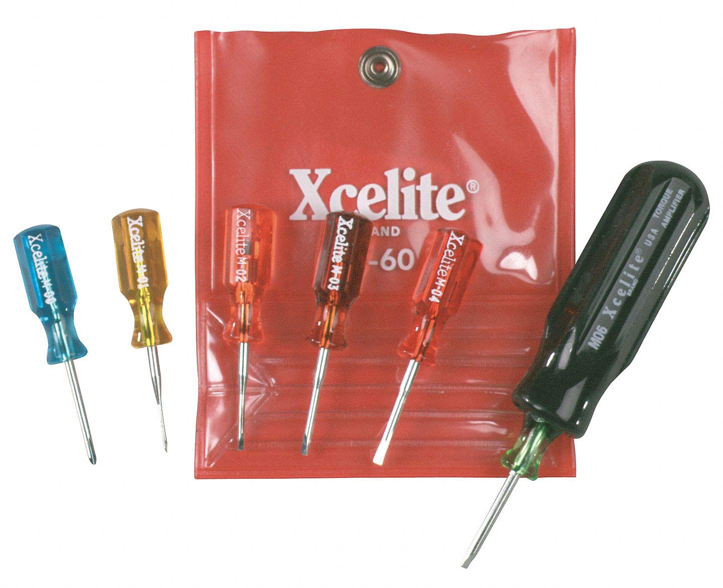 Weller Xcelite 7 Pieces Mini Screwdriver Set - Inch Sizes | M60N