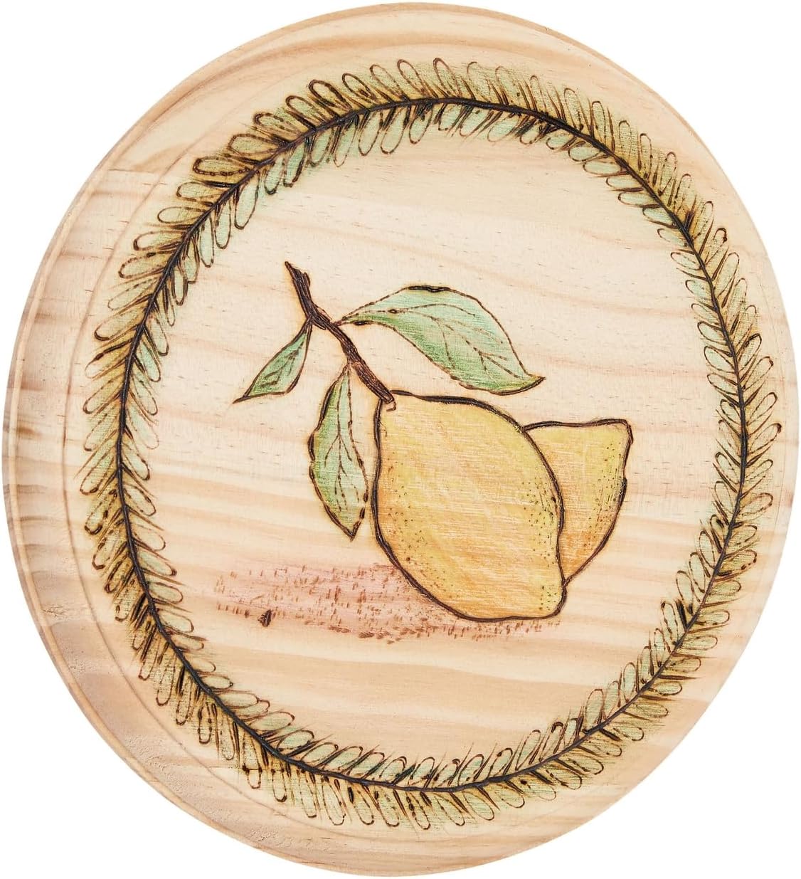 Bright Creations Unfinished Wood Bases - 8-Inch Edge-Glued Pine Rounds, 2-Pack - Smooth Surface for Painting & Decoupage - Wood Round Plaques & Wooden Discs for DIY Crafts