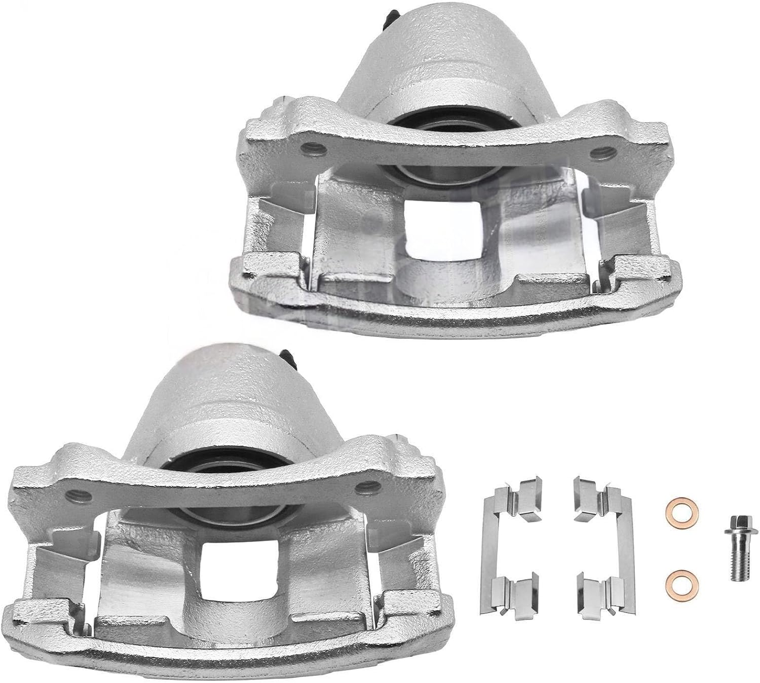 Front Left Right Disc Brake Caliper with Bracket 2Pcs for Chevrolet Venture 1997 1998 1999 2000 2001 2002 2003 2004 2005 3.4L