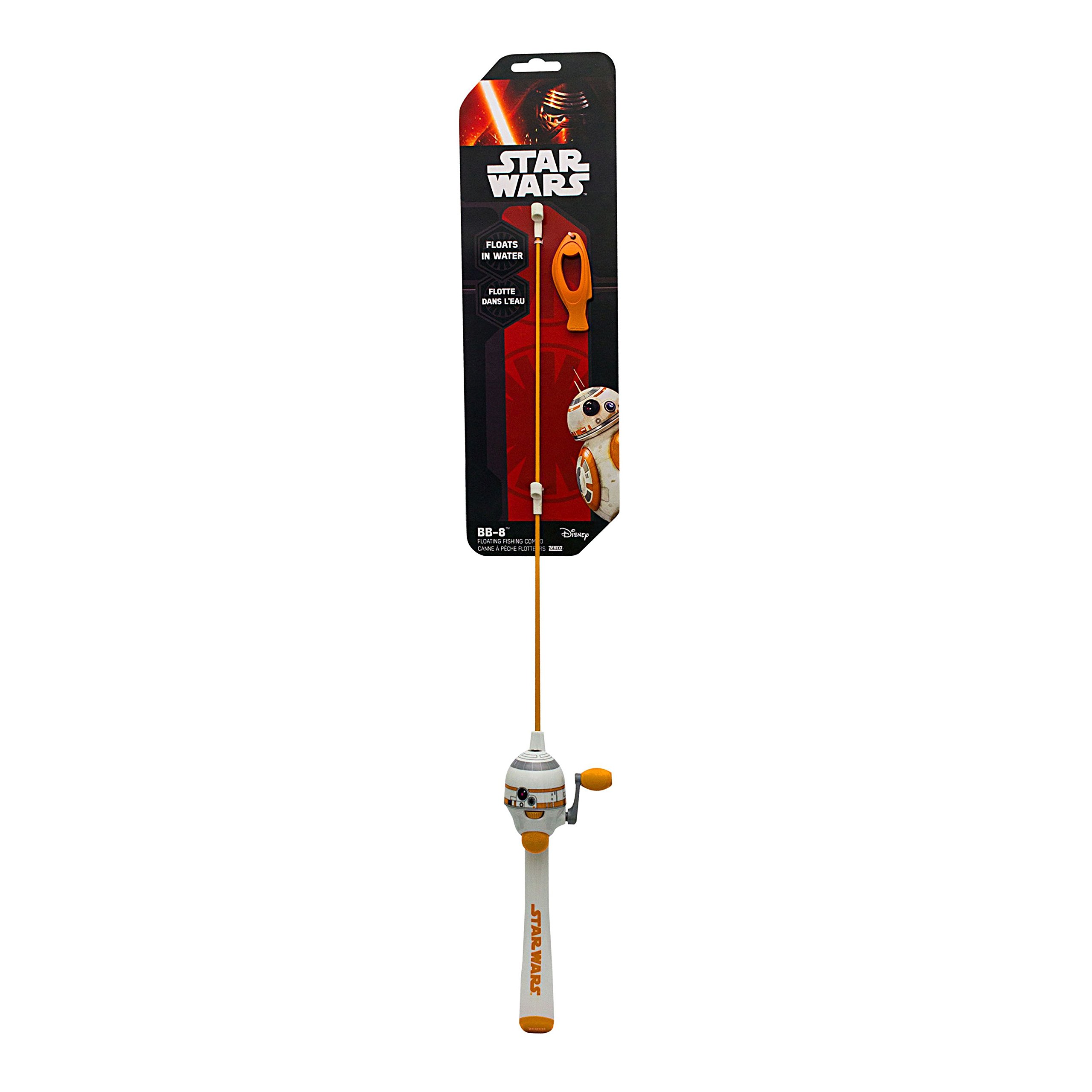 bb8 fishing pole Zebco Star Wars Kids Spincast Reel and Floating Rod Combo, 30-Inch 1-Piece Fiberglass Fishing with Right-Hand Retrieve, Size 10 Reel, QuickSet Anti-Reverse Fishing Reel : Buy Online at Best PERFORMANCE REELS Fishing Stuff Fishing Hook A 7+1 BB reel Binding:Hardback