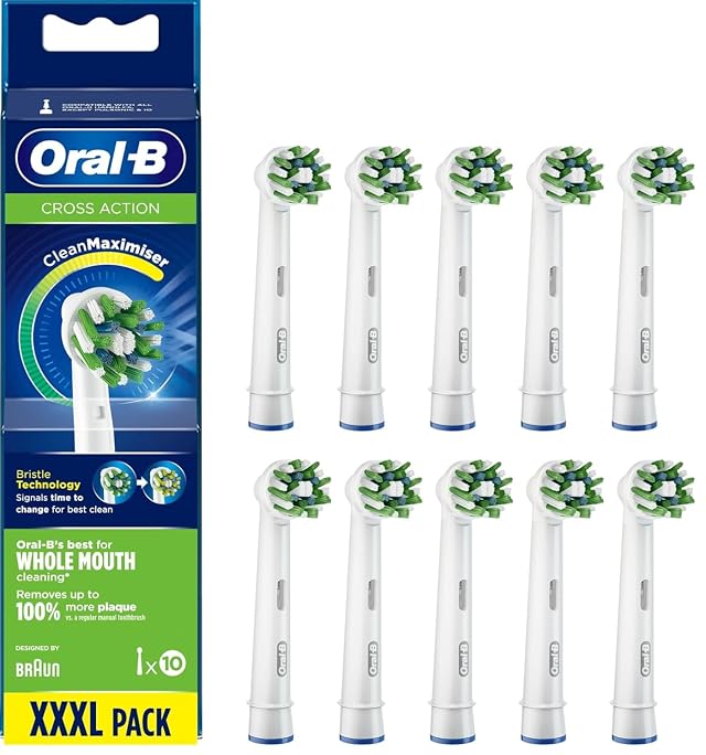 Oral-B Pro CrossAction Replacement Heads Pack of 10