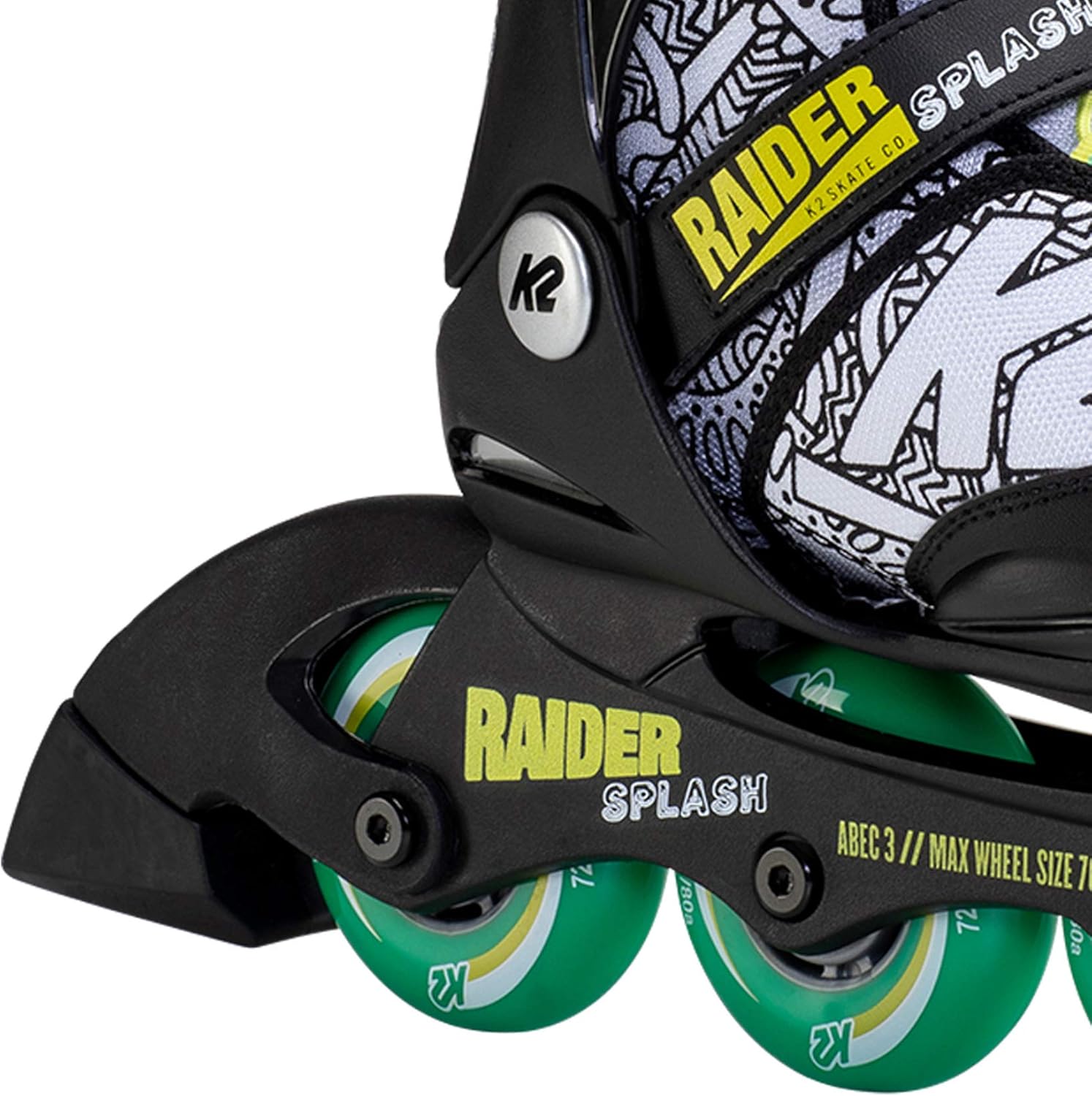 K2 Skate Raider Splash, Multi Color, 4-8 : Sports & Outdoors