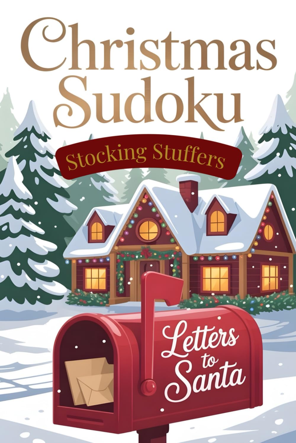 Stocking Stuffers: Sudoku: Easy-to-Hard Puzzle Book for Teenagers, Adults and Seniors