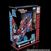 Vista 4 de Transformers Toys Studio Series 86-11 Deluxe Class The The Movie Perceptor Action Figure - Ages 8 and Up, 4.5-inch