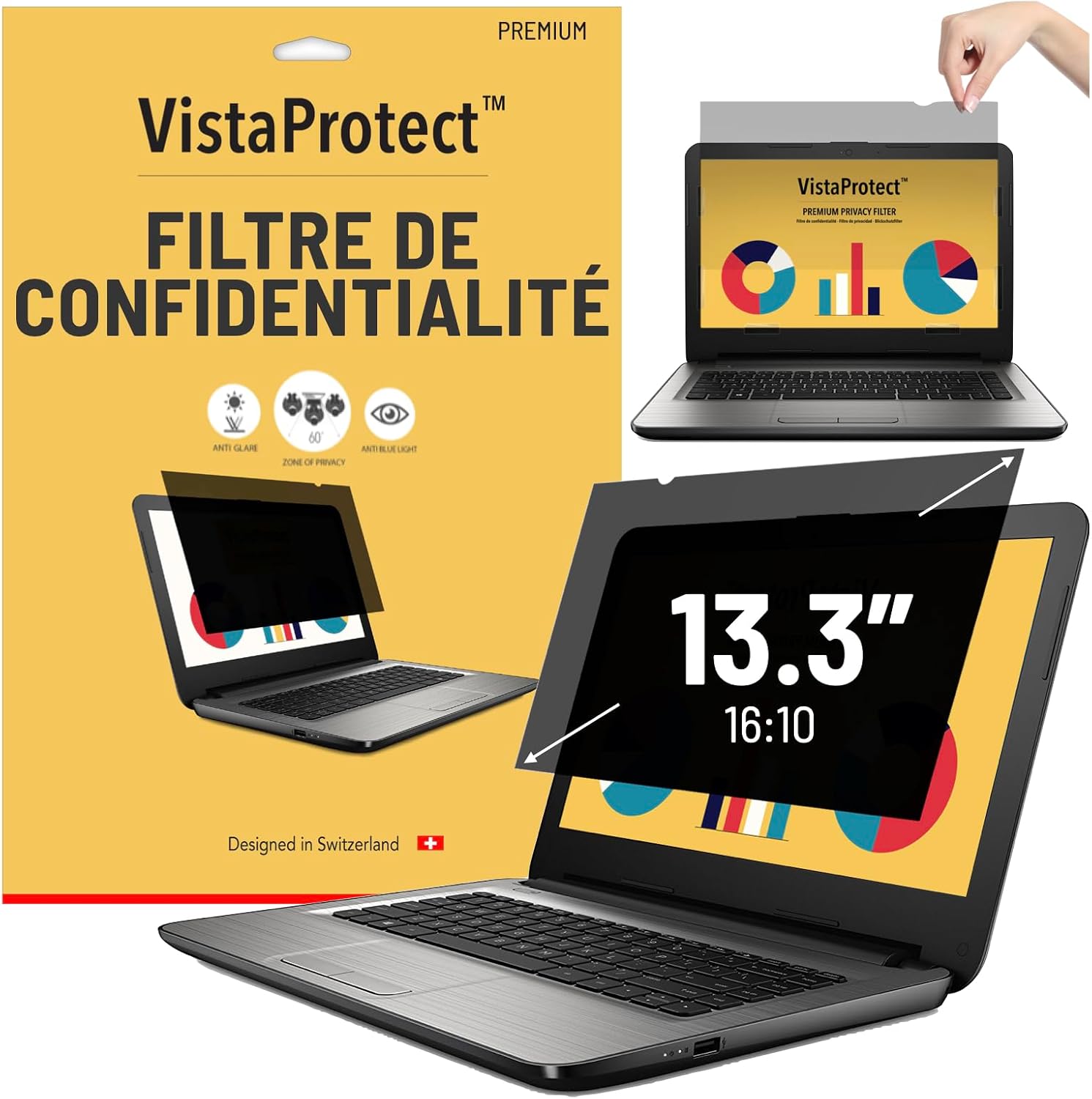 Filtre de confidentialité écran PC