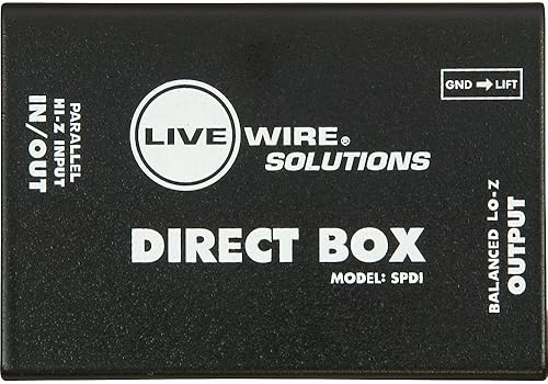 Miniatura 3 de Livewire SPDI Caja directa pasiva con almohadilla de atenuación