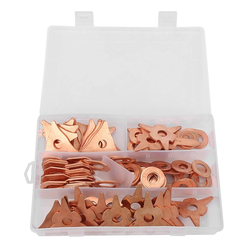 Kit de Anéis para Solda e Reparo de Amassados em Chapas Automotivas Akozon com 110 Peças