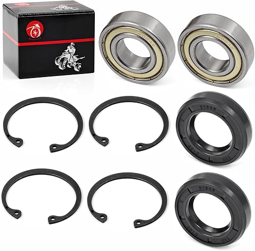 Miniatura 2 de Kit de clips de sello de cojinete de rueda trasera para carrito de golf Yamaha G2 G8 G9 G11 G14 G16 G20 G21 G22 1985-2007