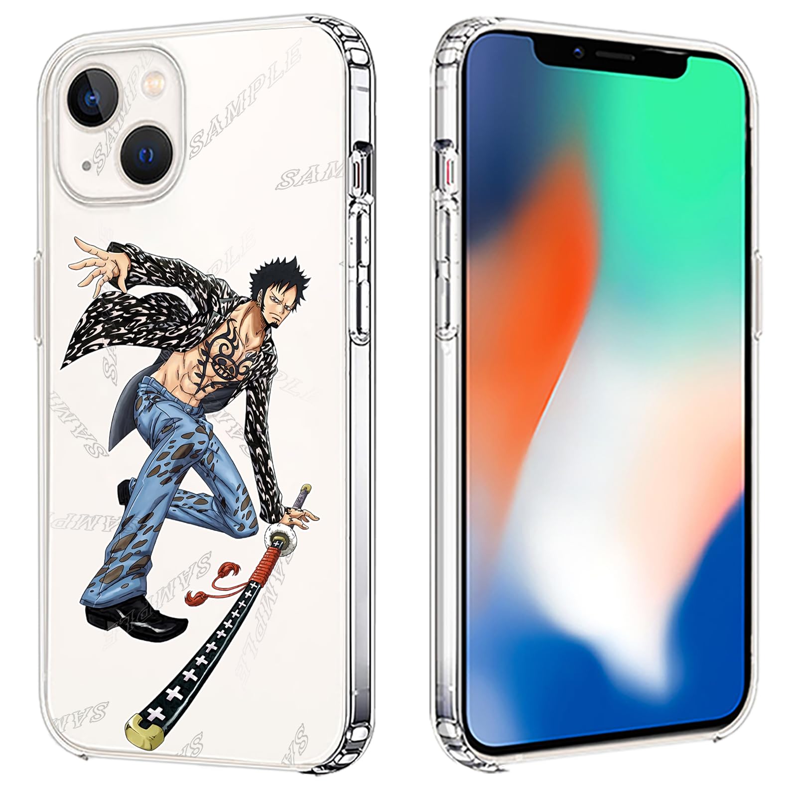 Amazon.co.jp: ワンピース スマホケース iphone x/xs ケース クリア