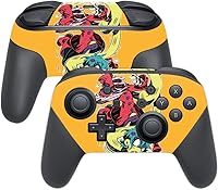 Vista 14 de MightySkins Skin compatible con Nintendo Switch Pro Controller - Alien Battle Funda protectora de vinilo duradera y única Fácil de aplicar