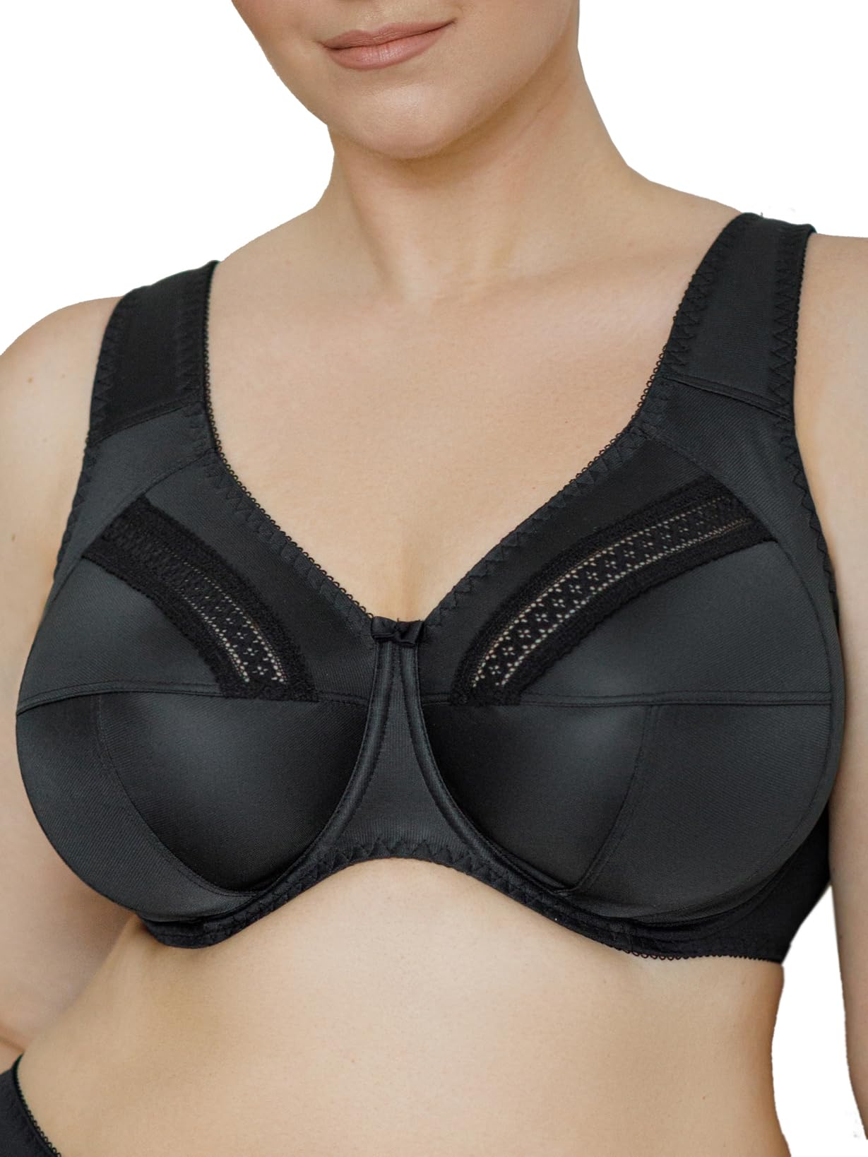 Comodo reggiseno da donna con ferretto – Morbido regolatore dell'umidità – Reggiseno comodo da donna