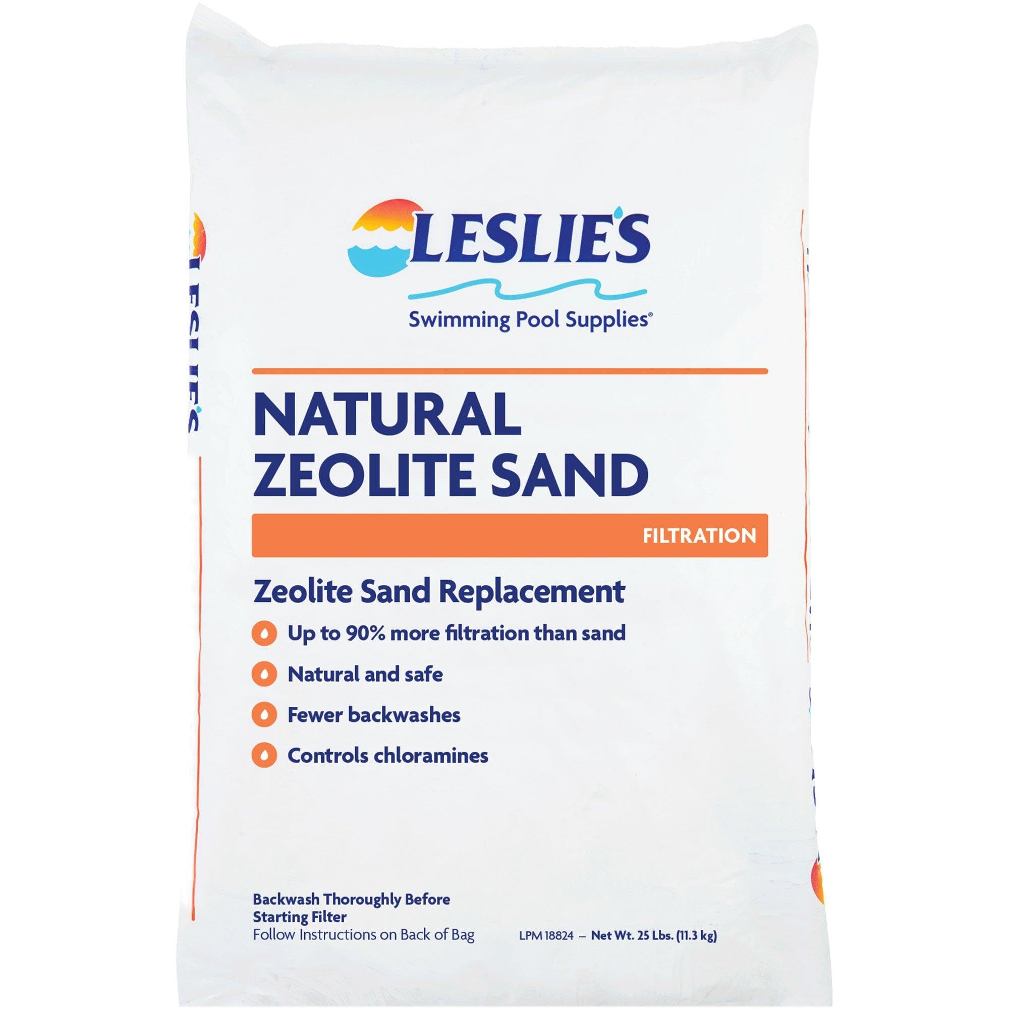 Amazon.com : Leslie's Natural Zeolite Pool Filter Sand, 25 Pounds