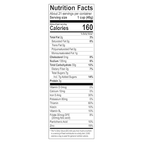 Miniatura 2 de Malt-O-Meal Honey and Oat Blenders con cereal de desayuno de almendras, cereales en bolsa a granel de tamaño familiar, 30 onzas - 1 unidad