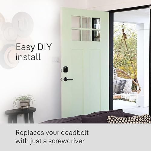 Miniatura 3 de Yale Security Cerradura de seguridad para pantalla táctil sin llave - Desbloquea con tu código de entrada - Sin aplicación o conectividad - Black