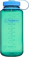 Vista 33 de Nalgene Sustain - Botella de agua de Tritan sin bisfenol A hecha con un 50 % de material derivado de restos de plástico, 32 fl oz, boca ancha