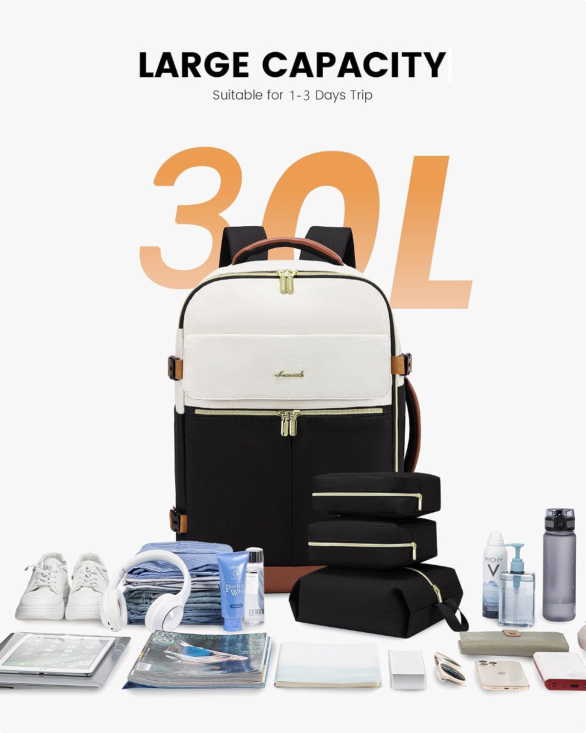 LOVEVOOK Travel Backpack for Women, 30L - Image 7