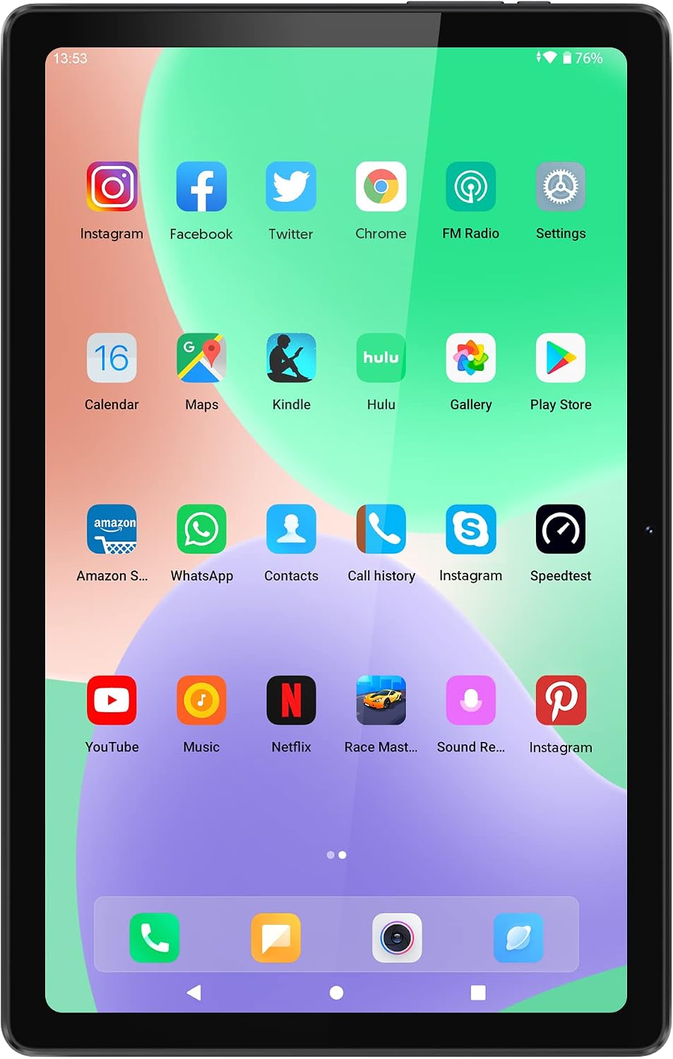 ALLDOCUBE Android 12 Tablet 10.4 Inch Octa Core 2K Resolution FHD Tablets 64GB Storage 5G WiFi Bluetooth 5.0 GPS 5MP+8MP Camera iPlay50