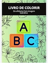 Alfabeto com figura para colorir (Portuguese Edition)