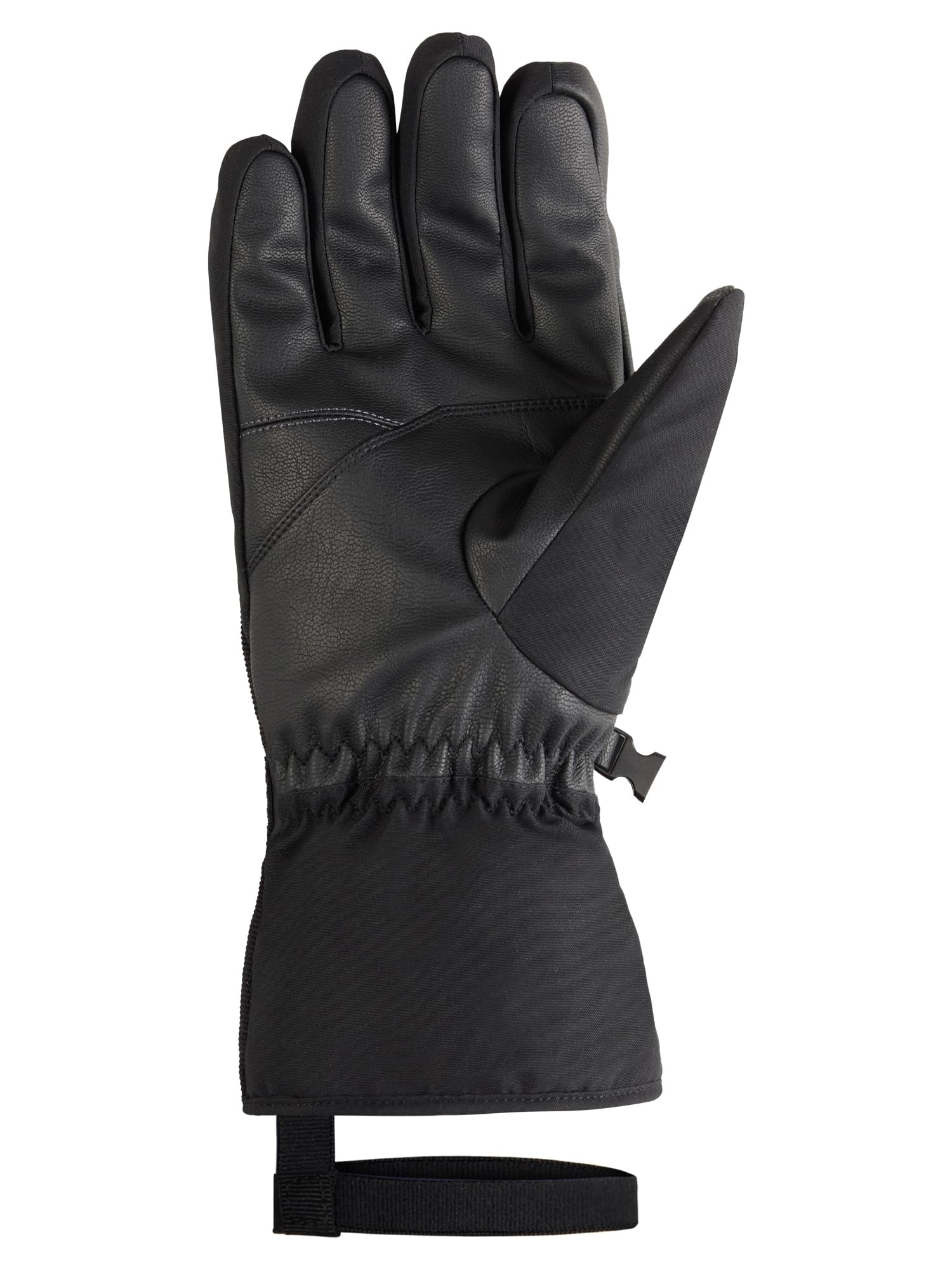 Ziener GALERIUS-Z Guanti da sci/sport invernali da uomo | Gore-Tex, polsino lungo, senza PFC, nero, 9,5