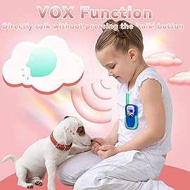 Retevis RT388 Walkie Talkies for Kids, Toys for 6-12 Year Old Boy Girl, Long Range 2 Way Radio 22 Channel with Backlit LCD Flashlight, Kids Gifts for Boys Girls Family Games Outdoor(Blue Green 1 Pair)