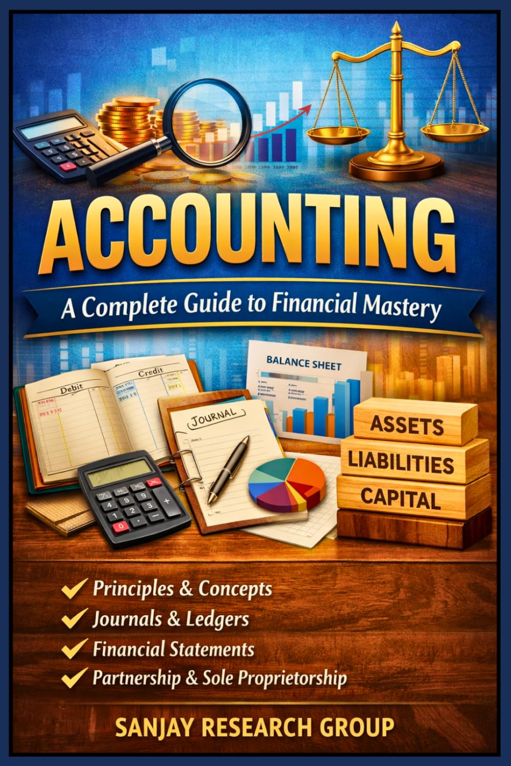 Accounting: A Complete Guide to Financial Mastery (Business Study Books By Sanjay Mandavi)