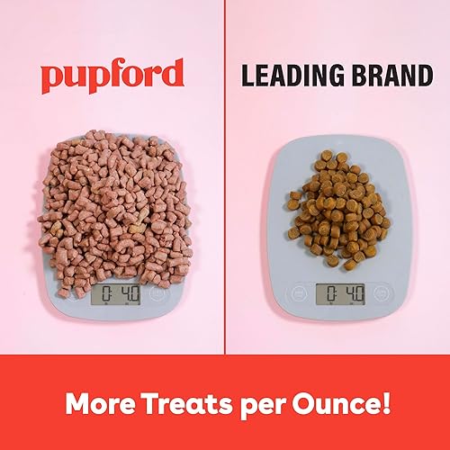 Miniatura 5 de Pupford Golosinas de entrenamiento liofilizadas para perros, más de 1400 golosinas para cachorros y perros, bajas en calorías, golosinas de