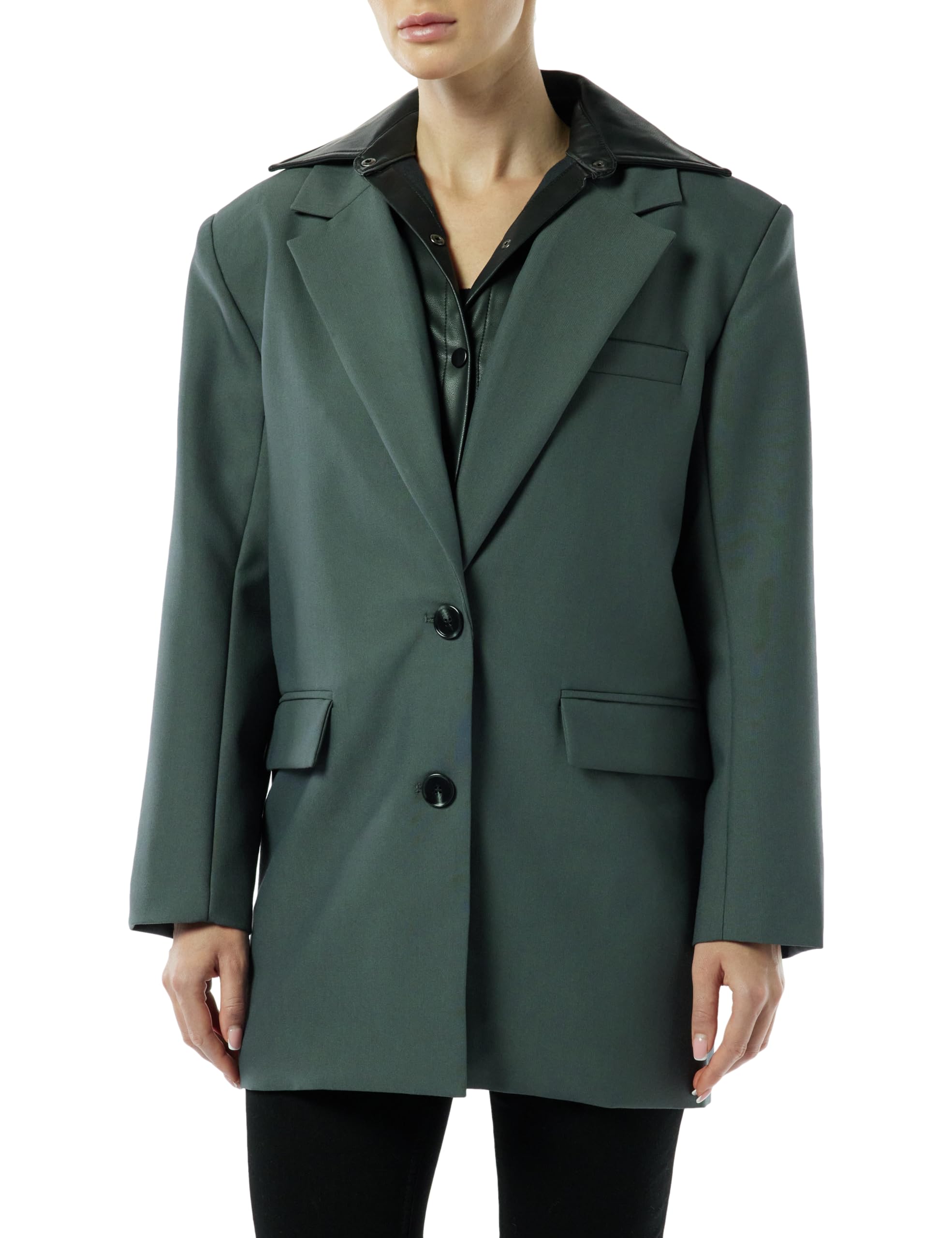 ÇİFT PARÇA GÖRÜNÜM BLAZER Gündelik Blazer Kadın