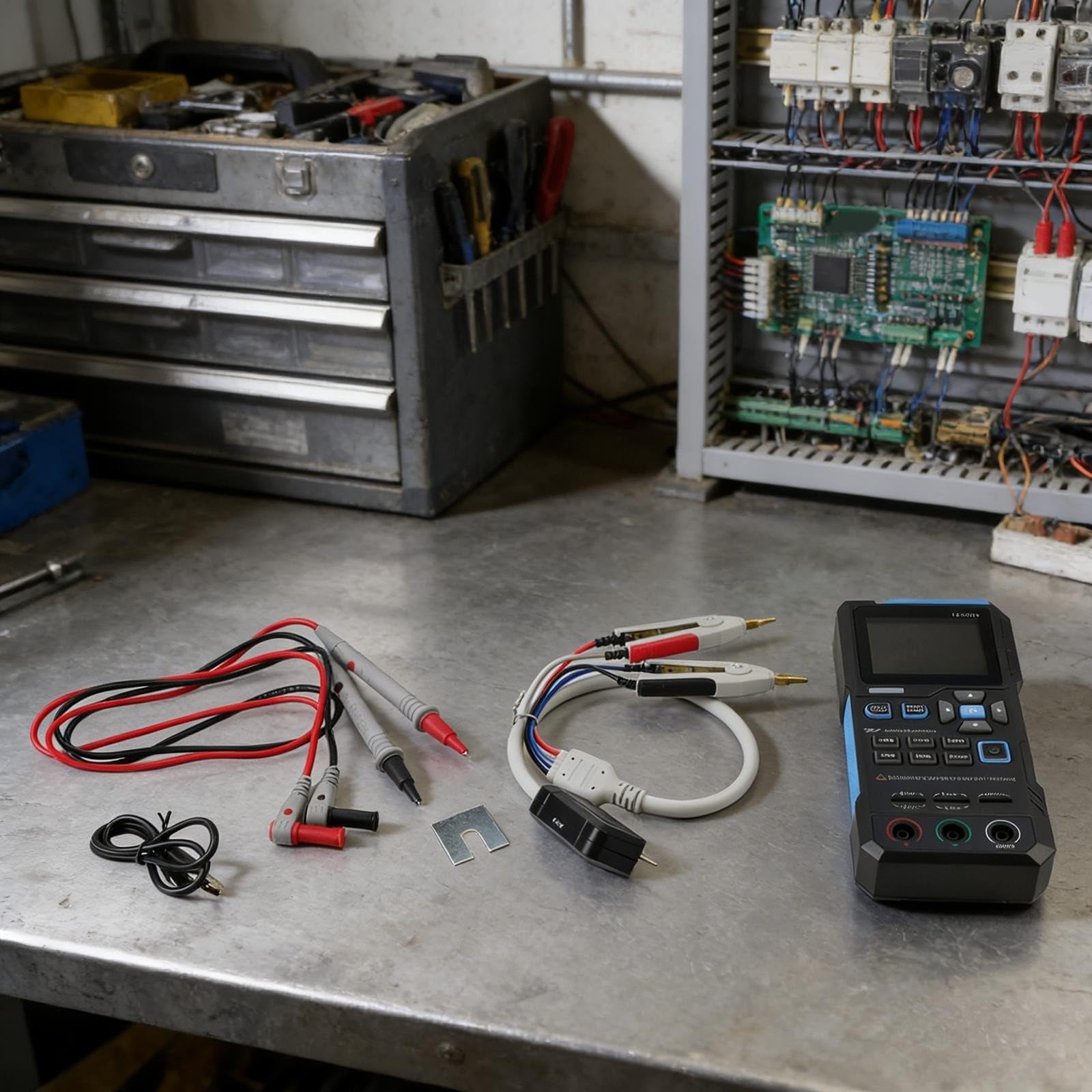 LC1020E Digitaler LCR ESR Tester 0,3% Handmessgerät mit 2,8 Zoll TFT Bildschirm für Induktivitätskapazität Widerstandsmessung im Laborproduktionsbereich (LC1020E in Englisch)