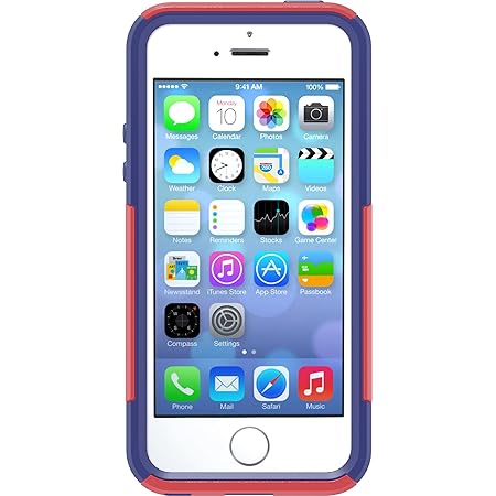 OTTERBOX COMMUTER SERIES Case for iPhone SE (1st gen - 2016) and iPhone 5/5s - Retail Packaging - BERRY (RASPBERRY PINK/SIENNA PURPLE)