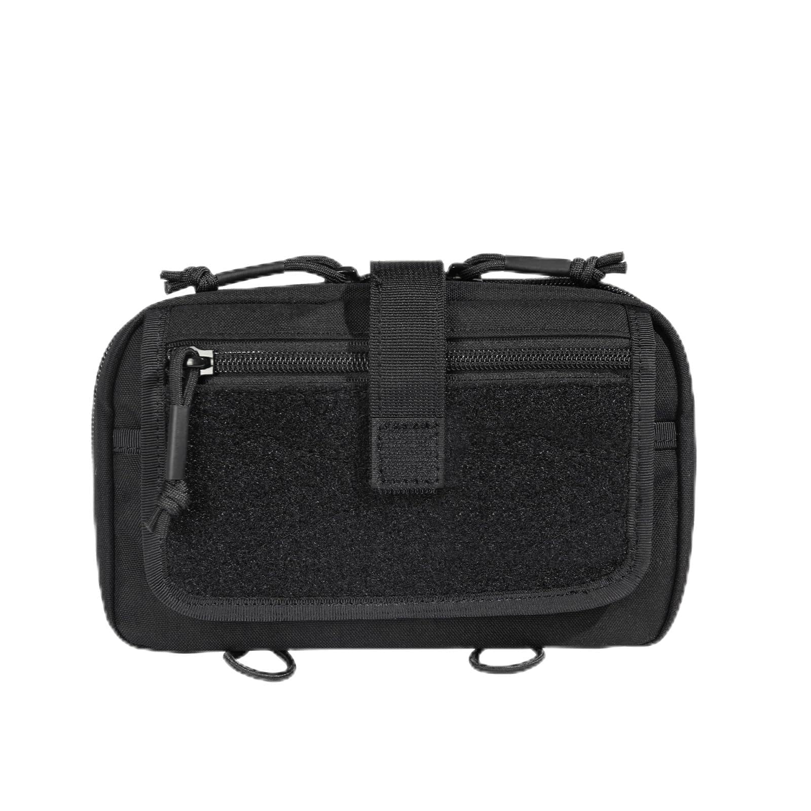 EXCELLENT ELITE SPANKER Bolsa táctica de nailon IFAK Molle, kit médico, bolsa EMT, organizador de herramientas EDC, se fija a mochila/chaleco táctico/cinturón (BLK)