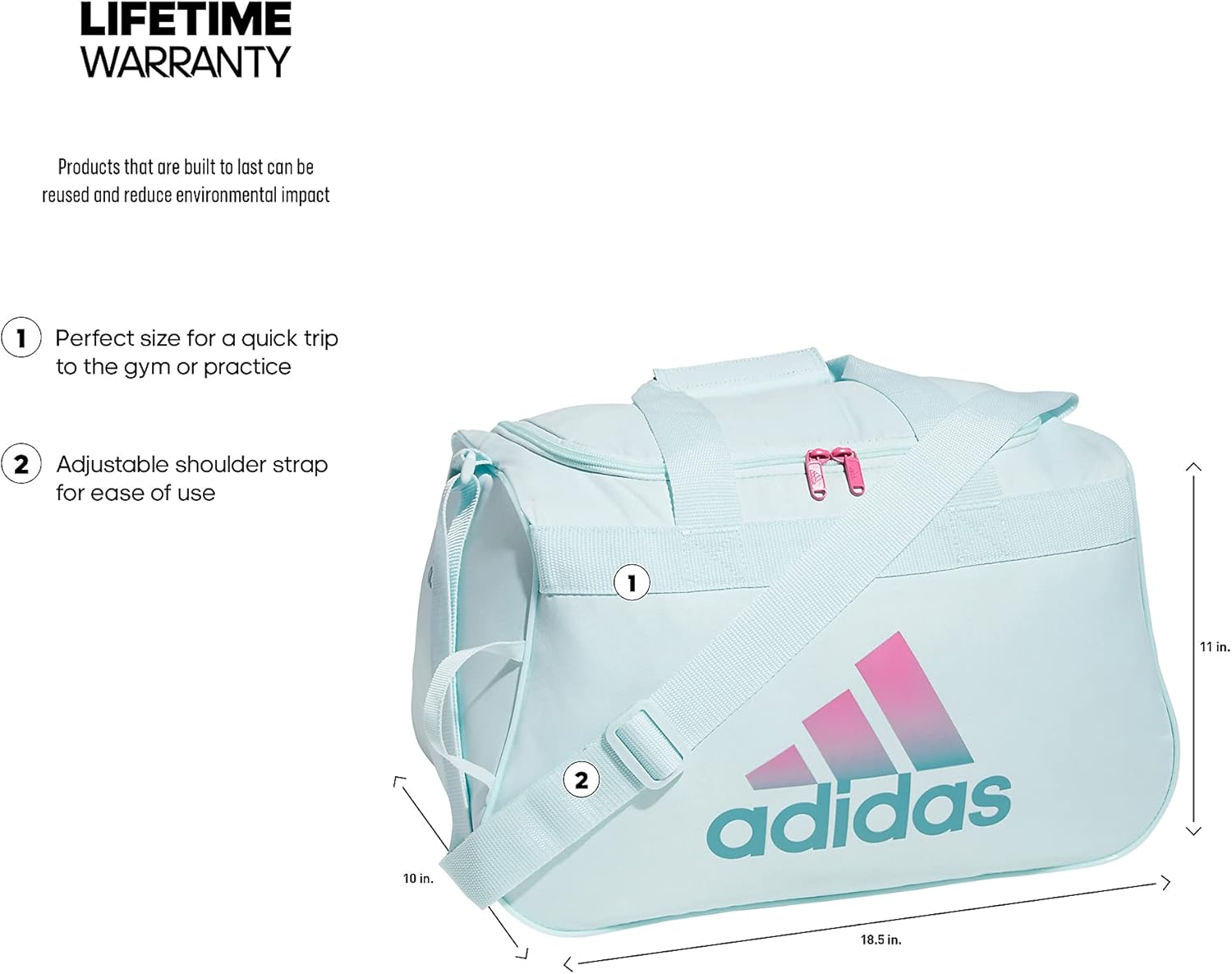 adidas Diablo Small Duffel Bag : Clothing, Shoes & Jewelry