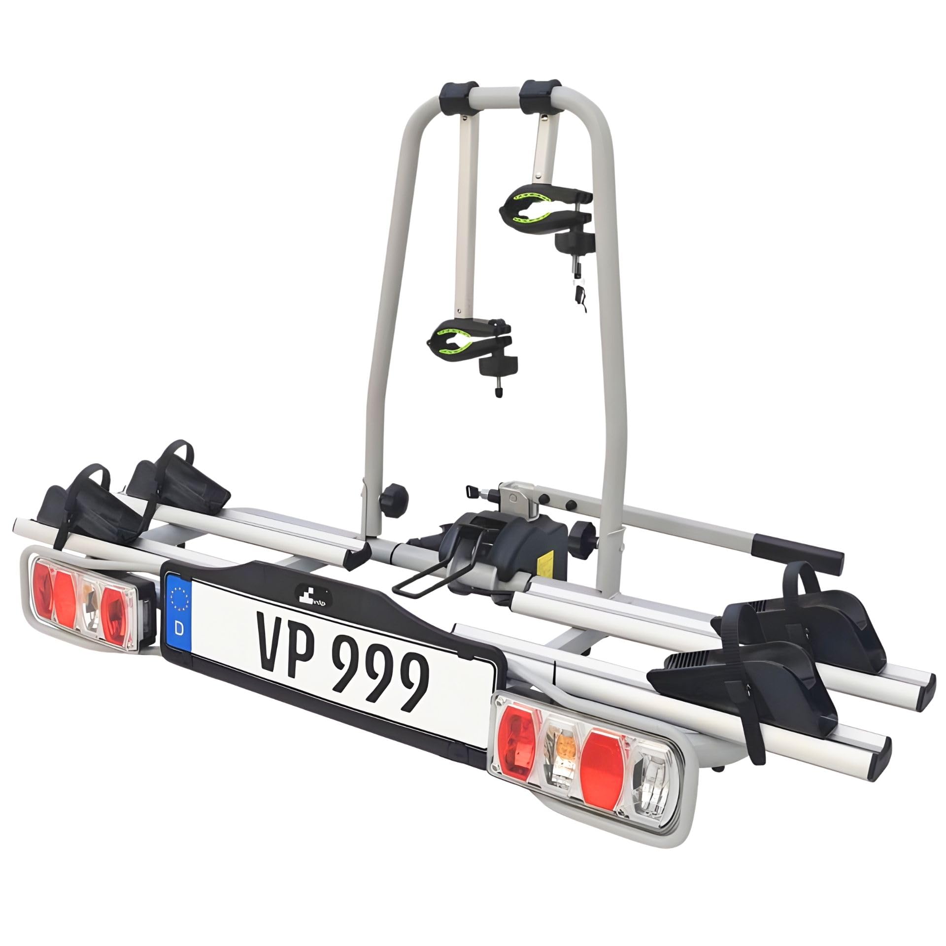 eBike VDP-TB011 Portabici Elettrica Pieghevole Gancio Traino Quick Lock