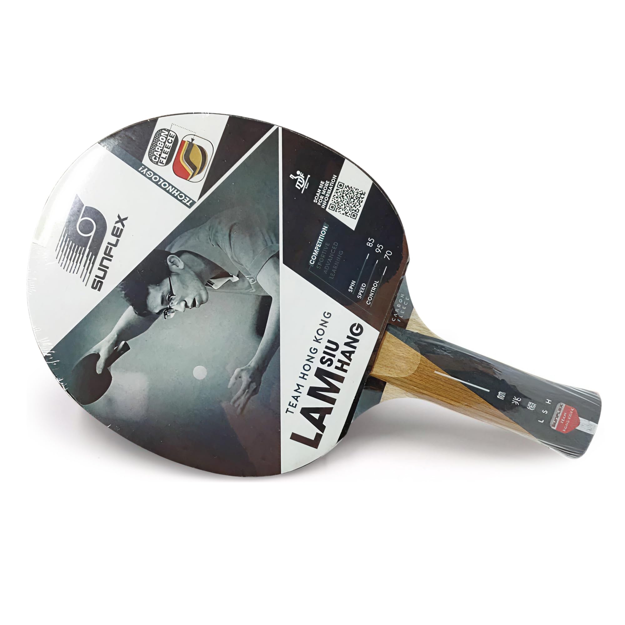 SUNFLEX - Raqueta de Tenis de Mesa - Lam SIU Hang