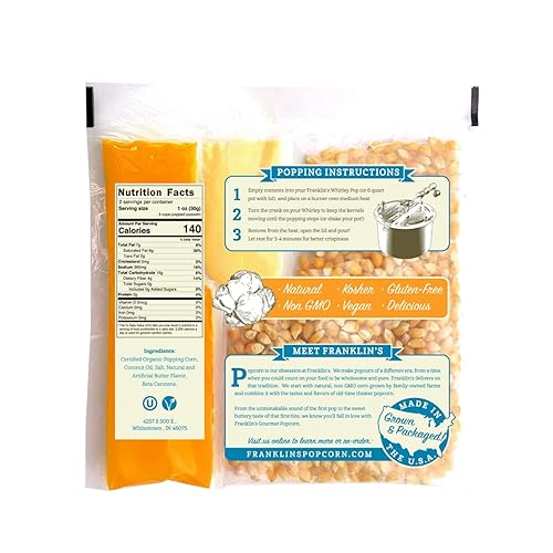 Miniatura 10 de Franklin's Gourmet - Palomitas de maíz