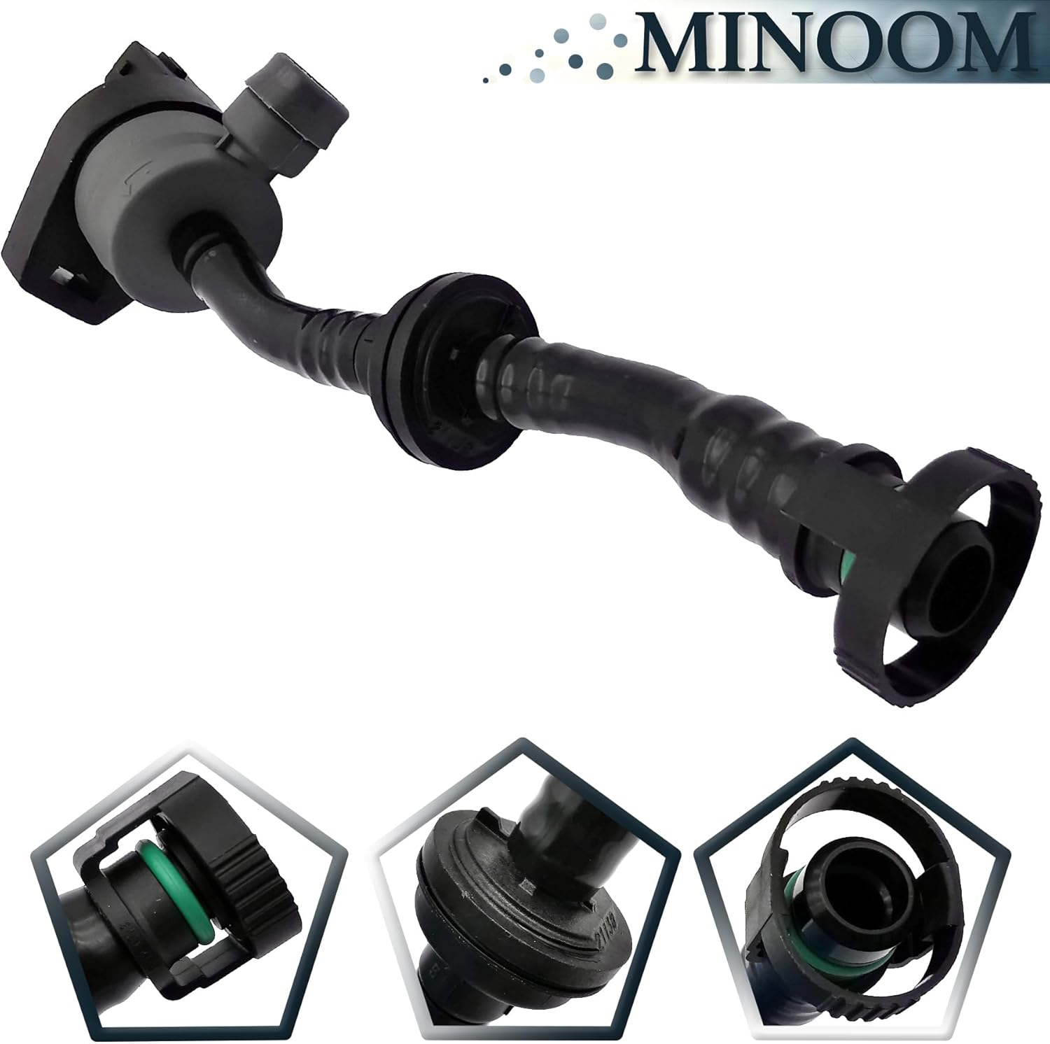 13907618652 Fuel Tank Vent Valve Vapor Canister Purge Solenoid Compaitble with B M W 1 SERIES M 135I 335I 335IS 335XI 535I 535XI 740I 740LI X6 Z4 Part No.#7619306丨7551262丨13907552771