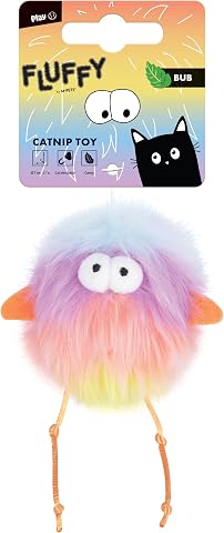 M-Pets Fluffy Bub Catnipli Kedi Oyuncağı Multicolor