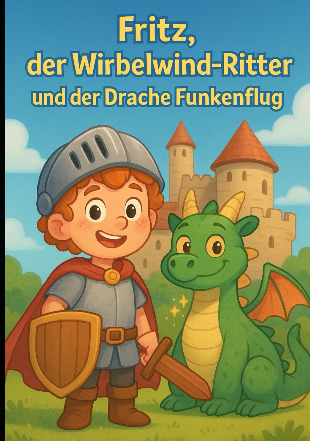 Fritz, der Wirbelwind-Ritter und der Drache Funkenflug