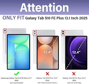 Touchpad Keyboard Case for Samsung Galaxy Tab S10 FE Plus 5G 13.1 Inch 2025, Wineecy 3-Zone Backlight Detachable Wireless Keyboard & PU Case for for 13.1 Tab S10 FE+ (SM-X620/SM-X626B) 2025 Tablet