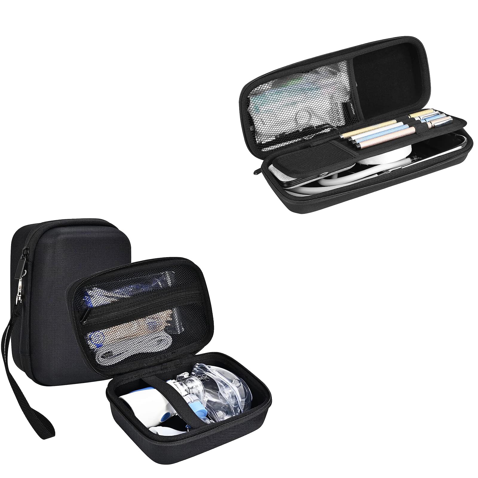 ProCaseStethoscope Carrying Case Bundle with Portable Nebulizer Case