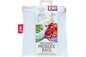 Joie Reusable Produce Bags: Zero Waste Mesh Keepers for Fresher Fruits & Less Waste