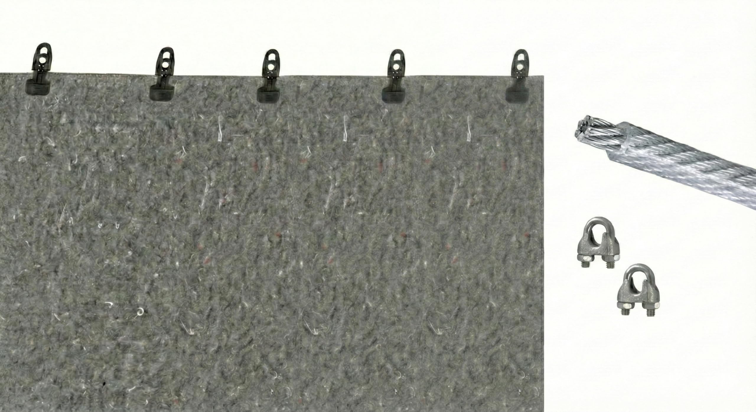 Pfeilfangmatte Max Hold - 3m (breit) x 2m (hoch)- inkl. Zubehör, Hocheffektiver und langelebiger Pfeilfang mit einfacher Montage