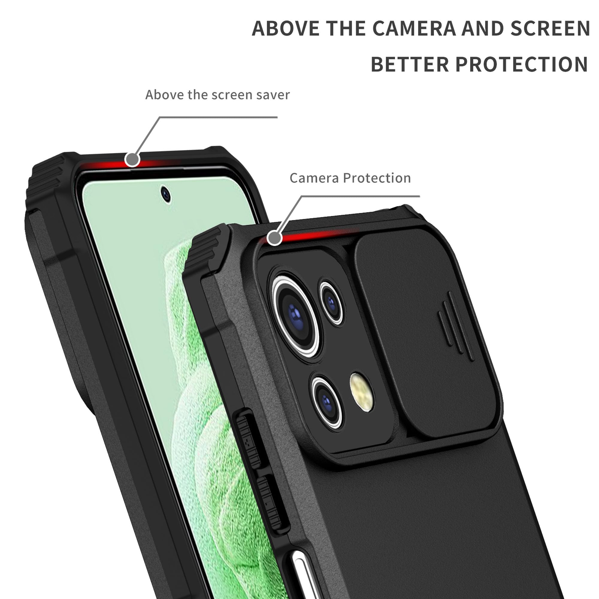 PANXIYUE Cover per Xiaomi Redmi 9 [Militare Antiurto case] Protezione con supporto, antigraffio rigida armatura e antiurto Silicone Bumper, Protezione